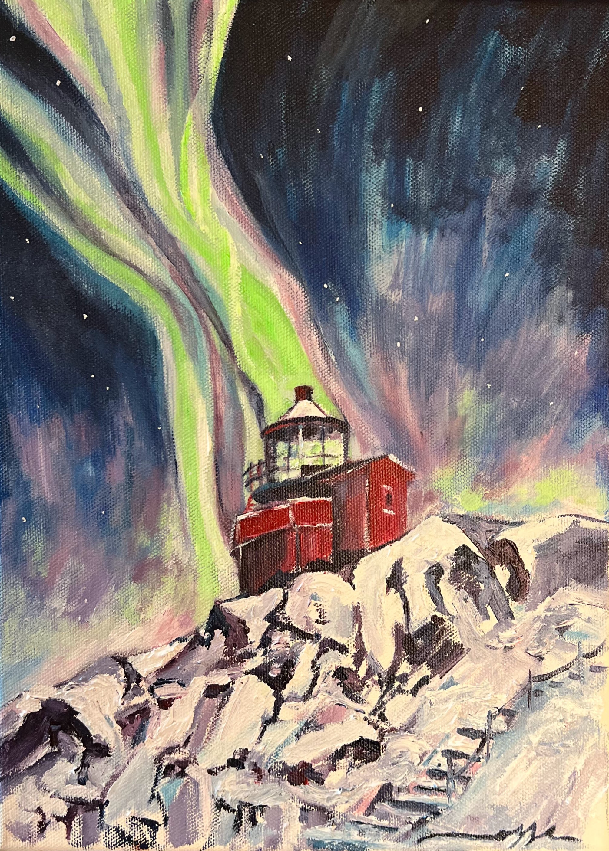 NorthenLights Litløya Lighthouse Norway 2025