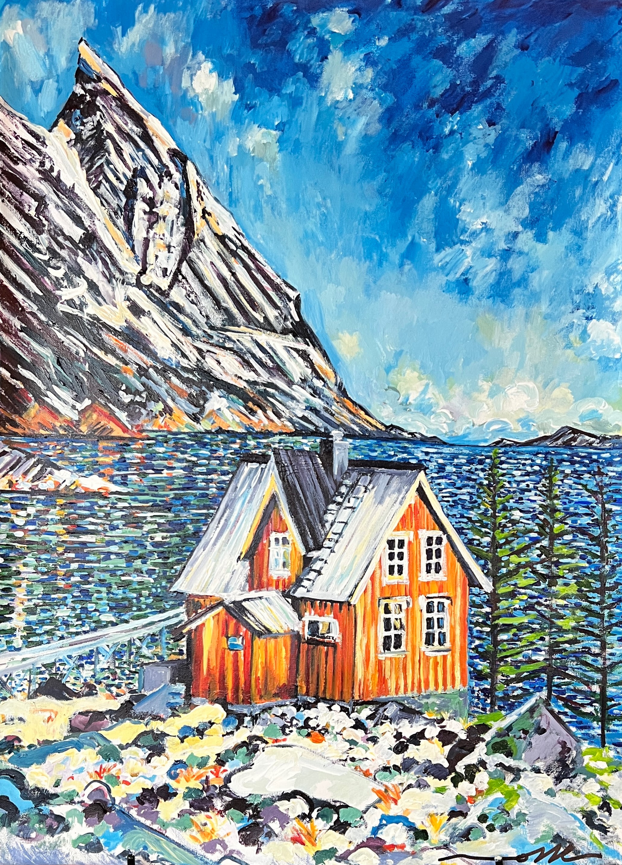 The Orange House Vindstad Series Norway 2025
