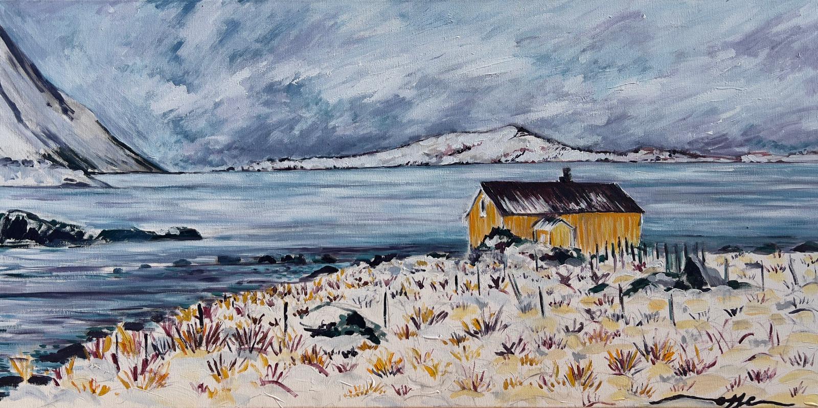 The Yellow Long House Vindstad Lofoten 2025