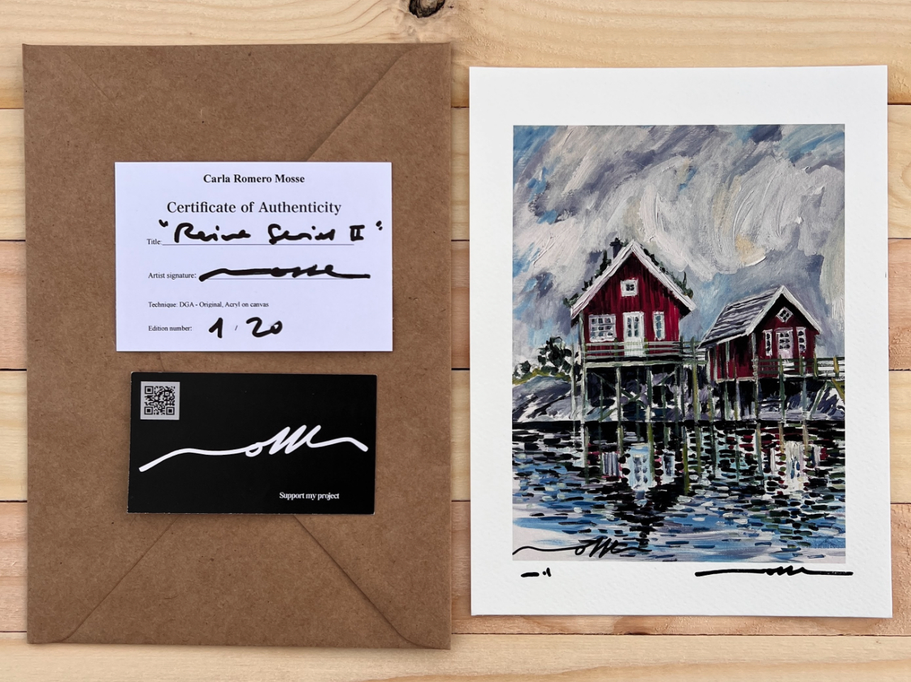 *CHRISTMAS SALE 3X2* Limited Edition Postcard