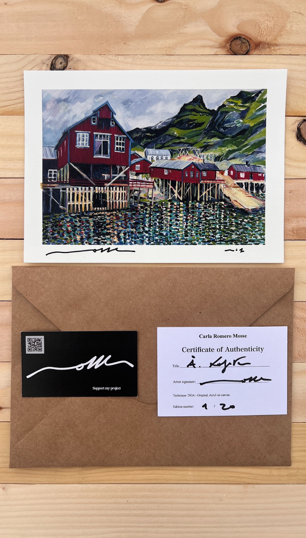 *CHRISTMAS SALE 3X2* Limited Edition Postcard