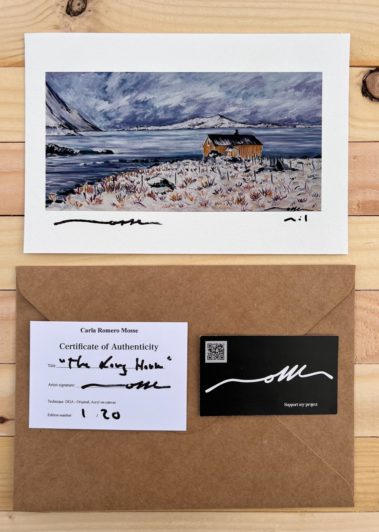 LIMITED EDITION POSTCARDS