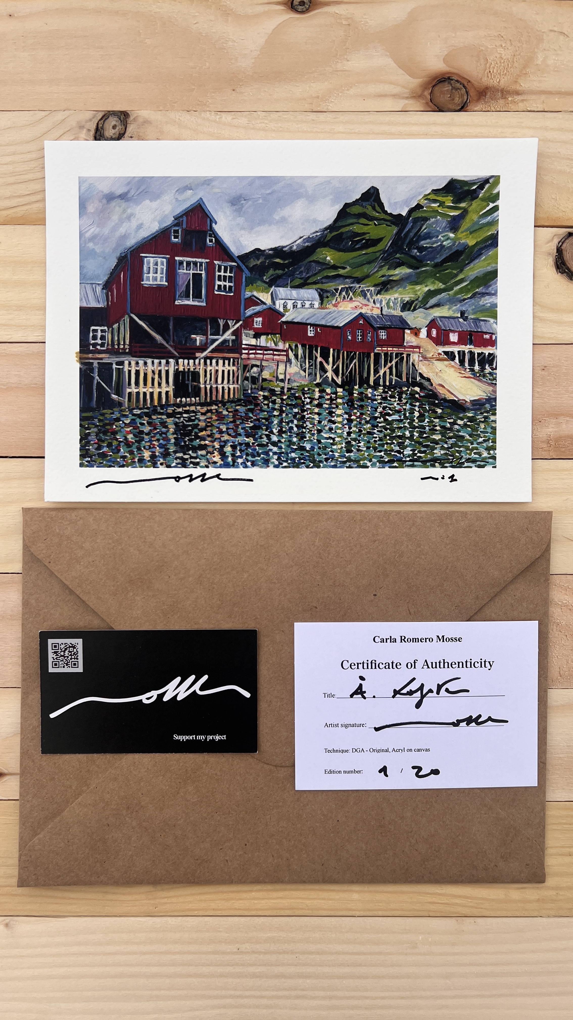 LIMITED EDITION POSTCARDS