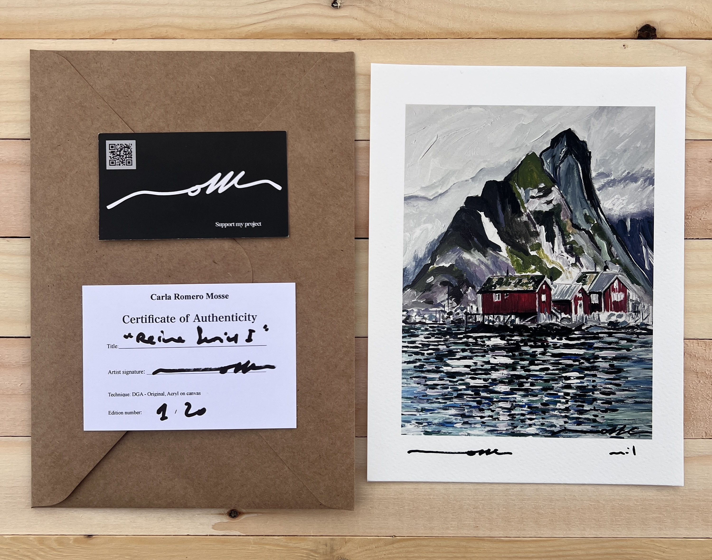 LIMITED EDITION POSTCARDS