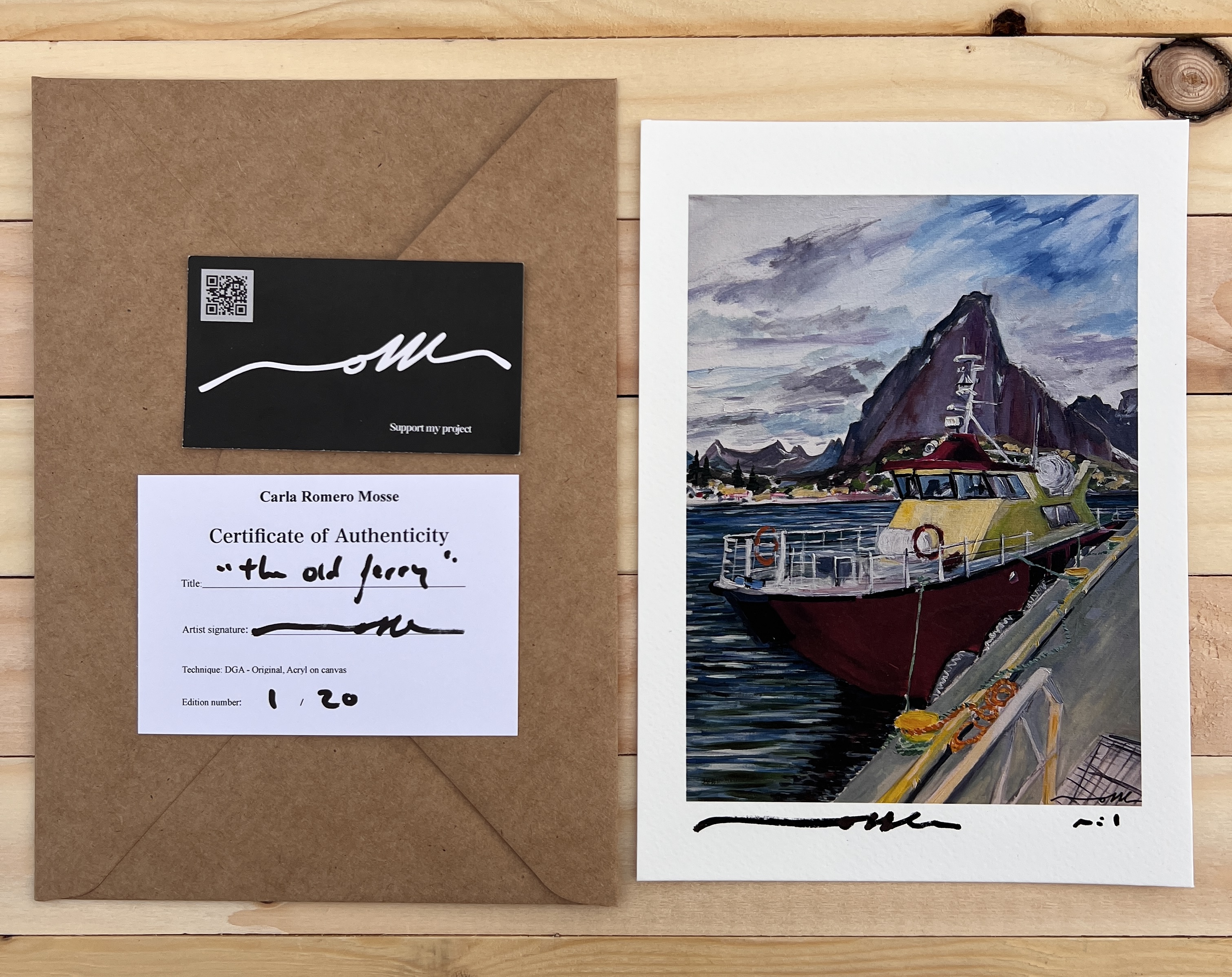 *CHRISTMAS SALE 3X2* Limited Edition Postcard