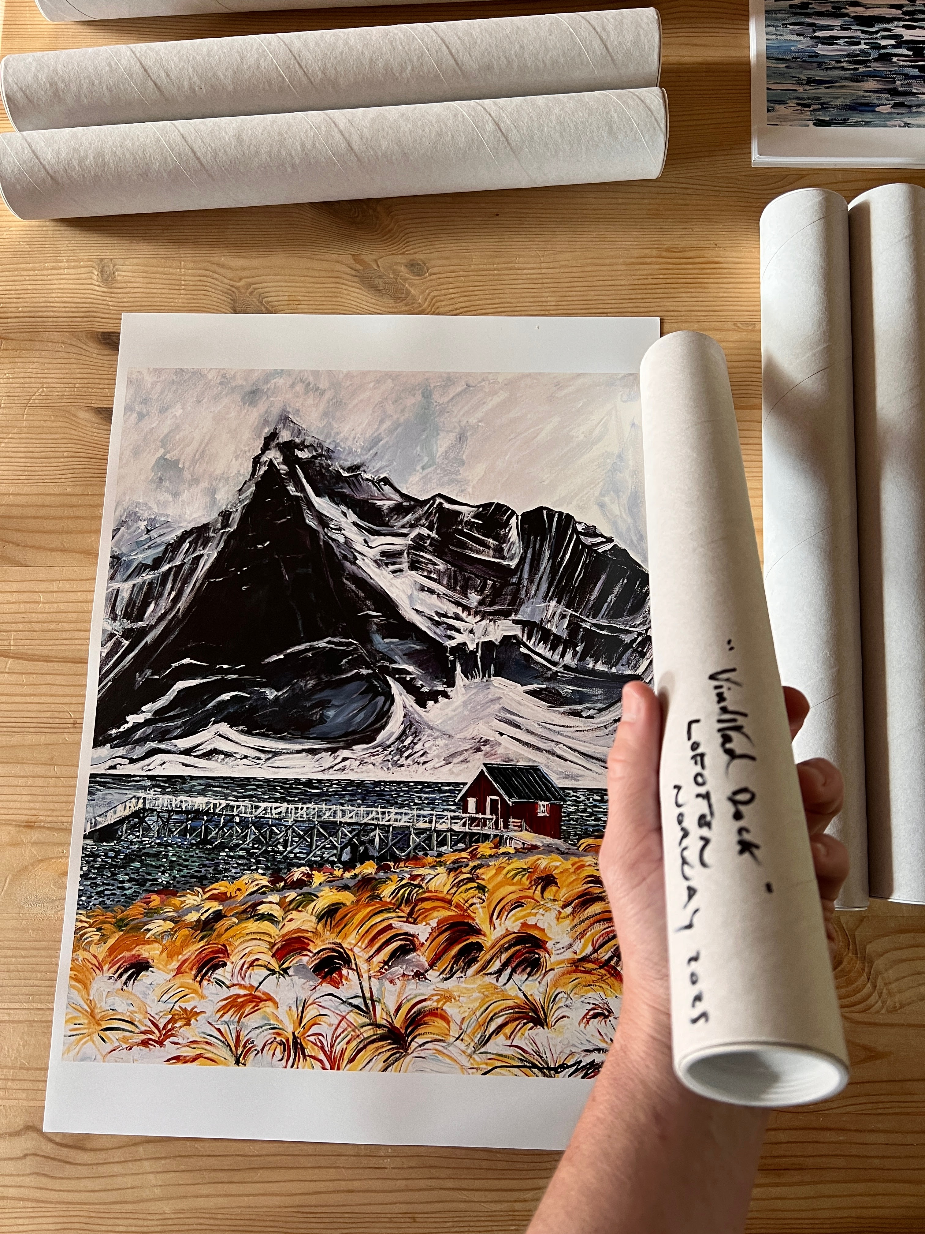 Mosse Limited Edition Art Print A3 size