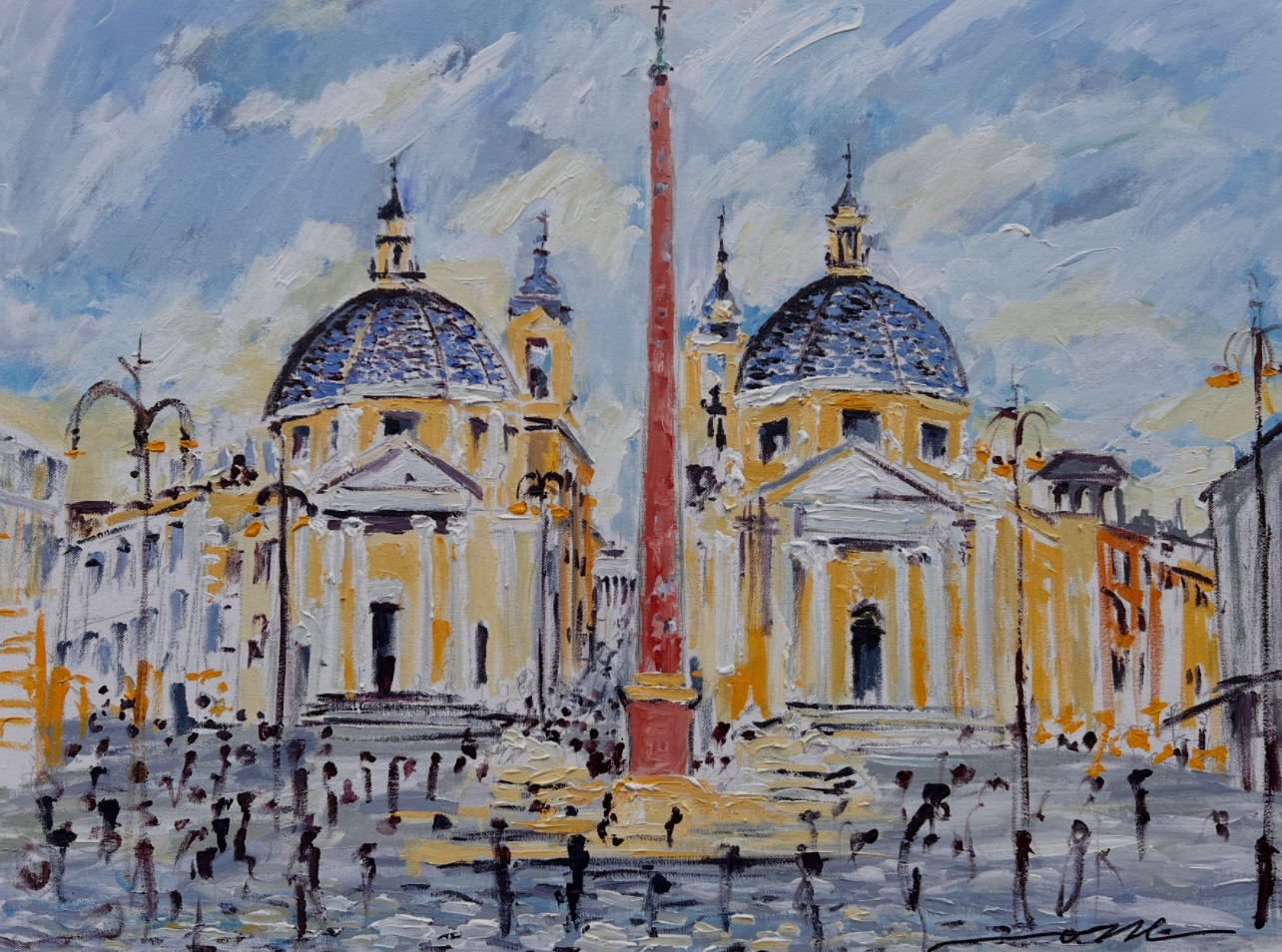 Piazza del Popolo Roma Italy 2025